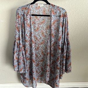 Umgee shear cardigan